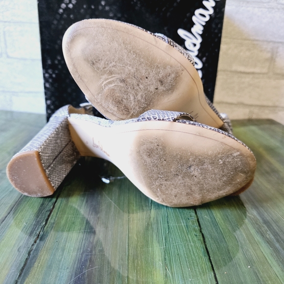 Sam Edelman Snakeskin Heels - Picture 4 of 6